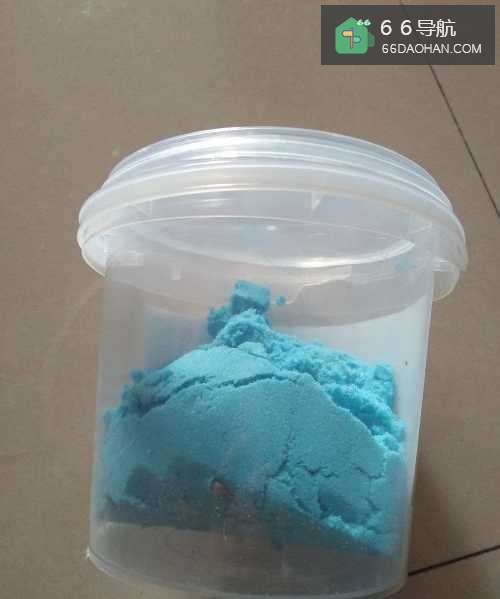 太空沙做城堡----教孩子的简单版