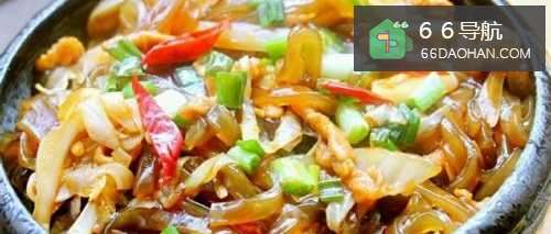 泡菜苕粉肉丝