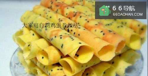 家庭自制鸡蛋卷做法
