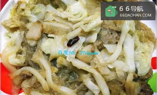 家常菜系白菜粉丝炒肉