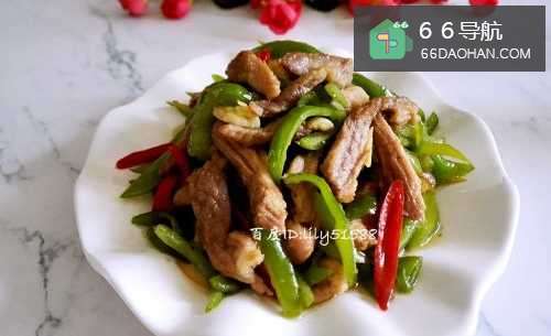 下饭菜——青椒炒肉的家常做法