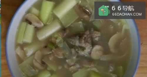 家常菜——蘑菇蒲儿菜汤的做法
