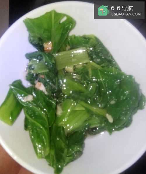 苦青菜详细家常菜做法