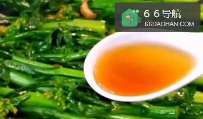 素炒油菜花的做法