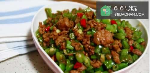 肉末豆角怎么样做