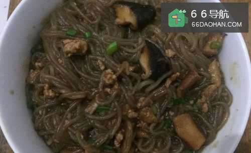 香菇肉末粉丝的简单做法