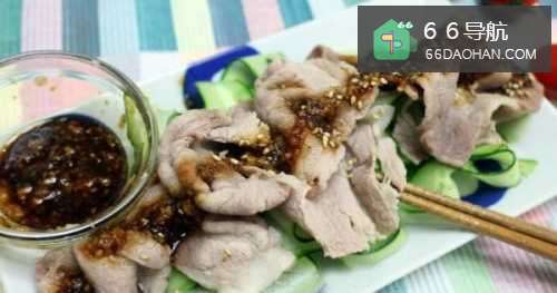 蒜泥白肉的做法