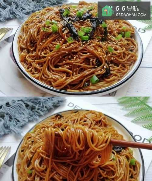 【网红早餐葱油拌面】教学