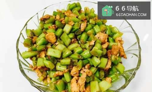 肉沫四季豆的做法——小白学做菜！