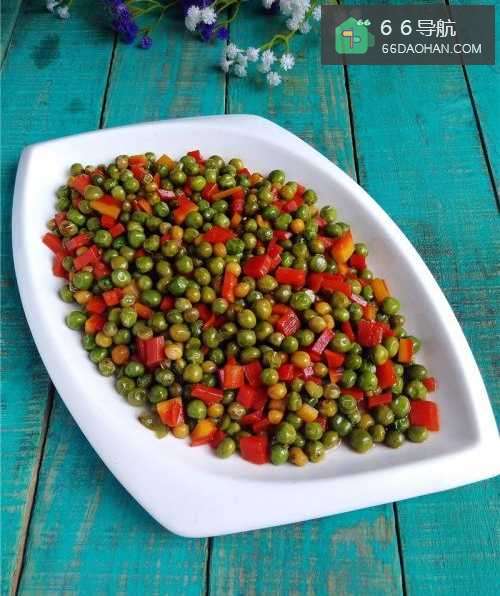 豌豆胡萝卜粒——美味家常菜