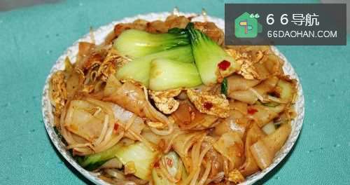 油菜豆芽鸡蛋炒凉皮的做法