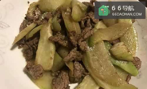 芥兰炒牛肉的做法