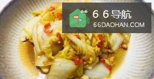 简单晚餐——醋溜白菜片的制作思路