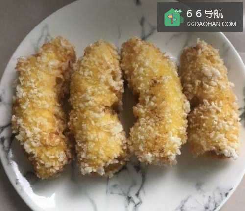 炸香蕉教材超级好吃