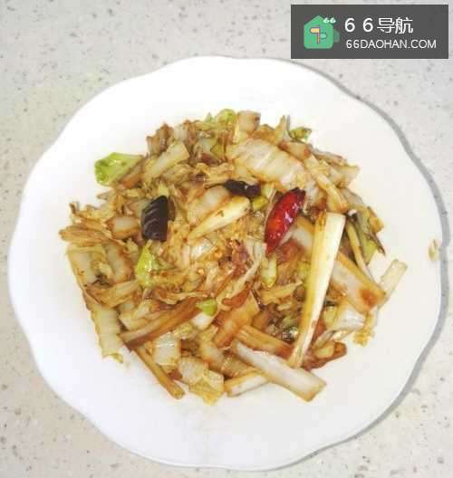 酸辣白菜的做法