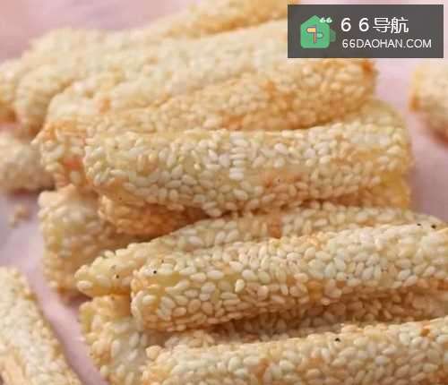 在家做芝麻条的做法
