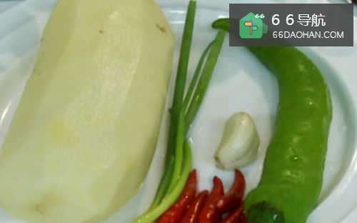 家常菜炒土豆片