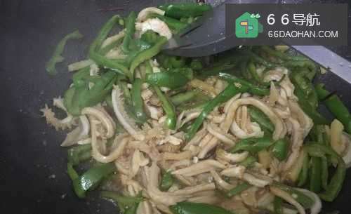 青椒牛肚怎样做