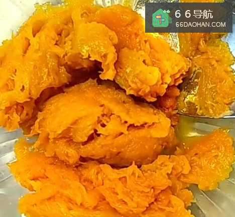 南瓜糯米团的做法