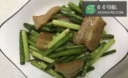 蒜苗腊肉怎么样炒