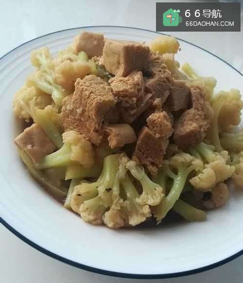 菜花烧冻豆腐如何做