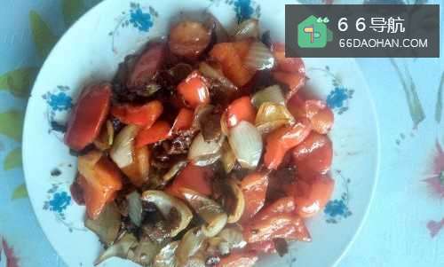 教您做私房菜青椒炒圆葱