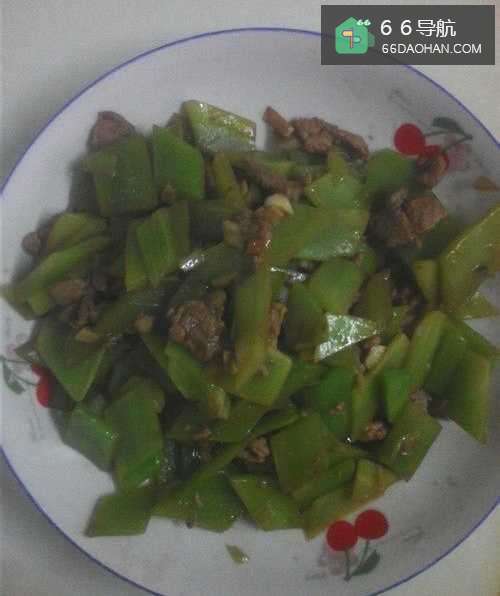 家常菜----莴笋炒肉片