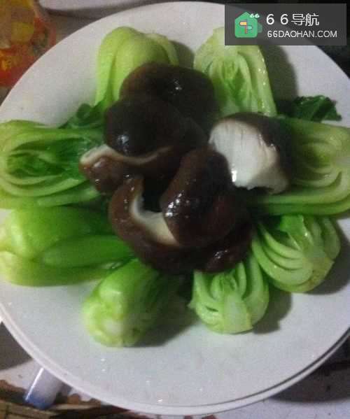 素拌香菇油菜