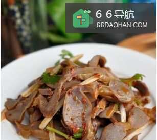 凉拌香辣鸡胗的做法