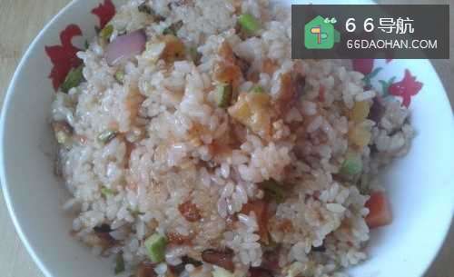 口味独特的炒饭