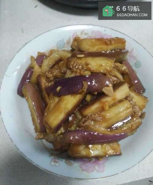 小伍家常菜之蒜香肉末茄子