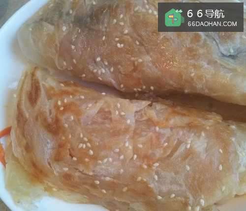手抓饼的简单吃法
