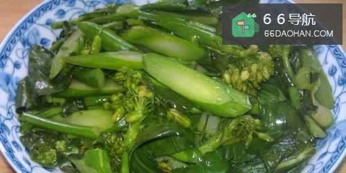 家常菜系列菜谱1：炒芥兰---炒出香脆芥兰的秘诀