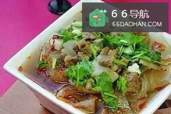 怎么样处理西北甘肃特色小吃牛肉烩粉