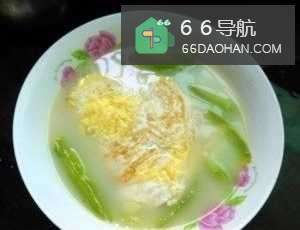 河南特色-丝瓜煎蛋汤