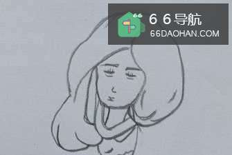简笔画：郁闷的妈妈