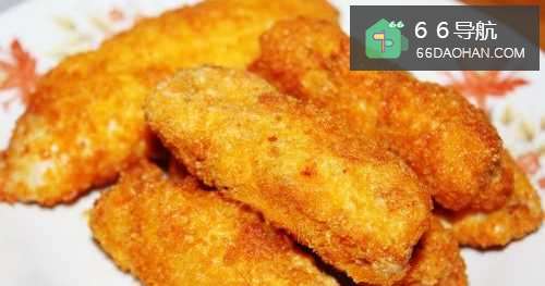 炸鸡柳和鸡肉棒的家庭做法
