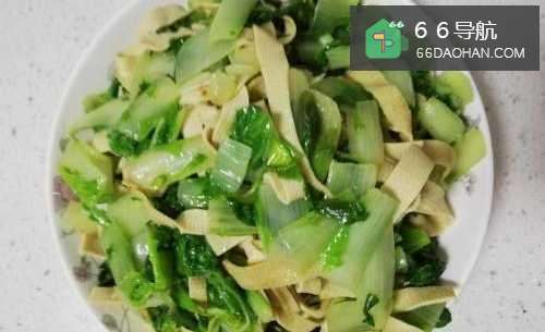 青菜和千张如何做好吃