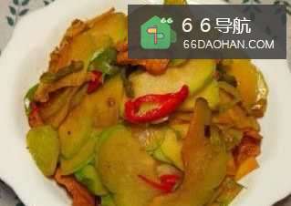佛手瓜炒肉片 的制作方式，三分钟包你学会！