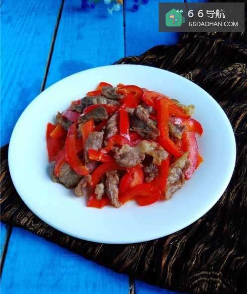 甜椒肉丝——美味家常菜