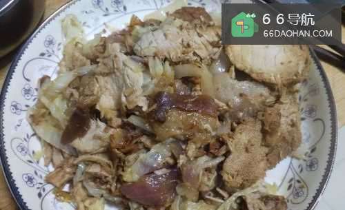 家常菜之白菜炒腌肉