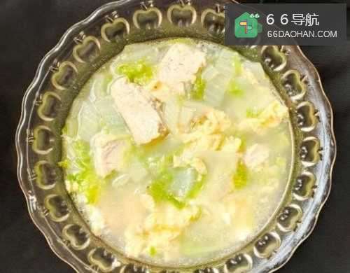 怎样煲出一份大白菜北豆腐鸡蛋汤？