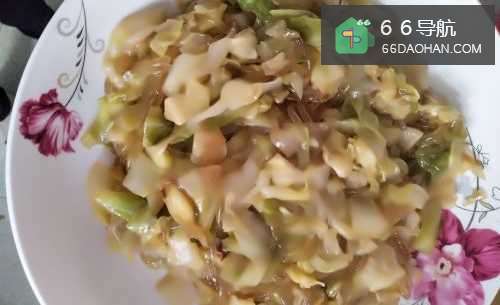 包菜粉丝的家常做法
