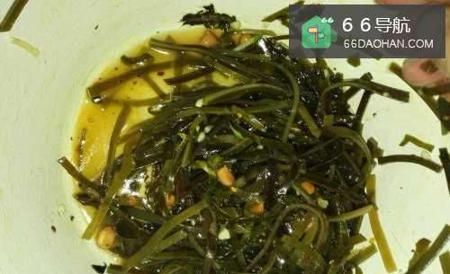美味海带花生米凉拌