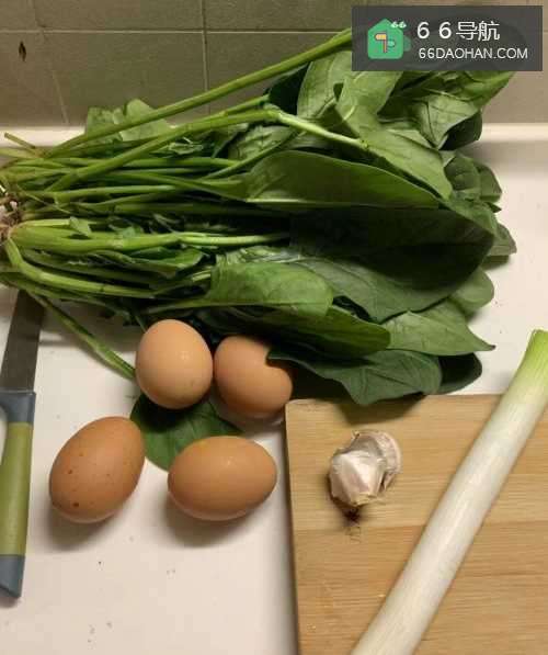 菠菜炒鸡蛋简单易学