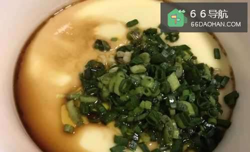 葱花蒸蛋的做法