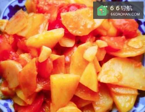 蒜香番茄土豆片的做法步骤