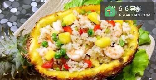 简单易学的虾仁菠萝炒饭的家常做法