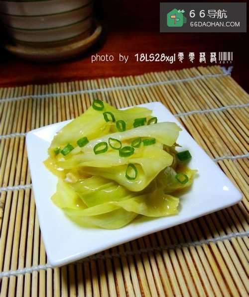 家常菜:糖醋莲白