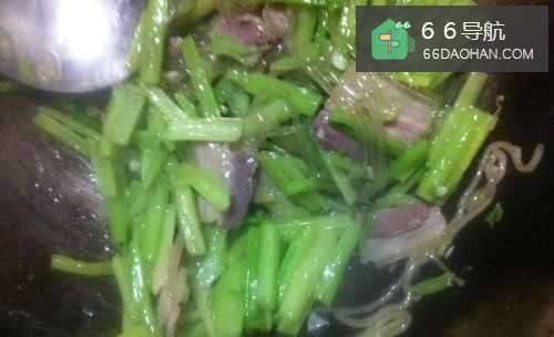 芹菜炒肉做法----详解